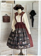 Miss Point German Bookshelf Daily Skirt(Reservation/2 Colours/Full Payment Without Shipping)